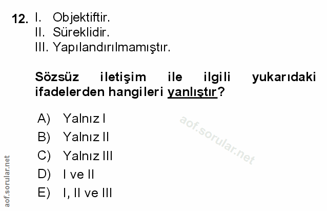 Soru 12