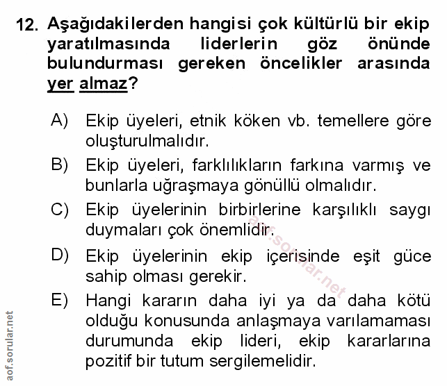 Soru 12