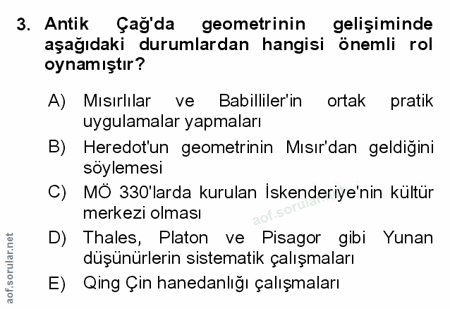 Soru 3