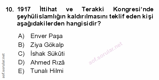 Soru 10