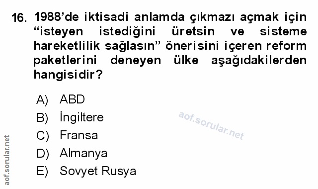 Soru 16