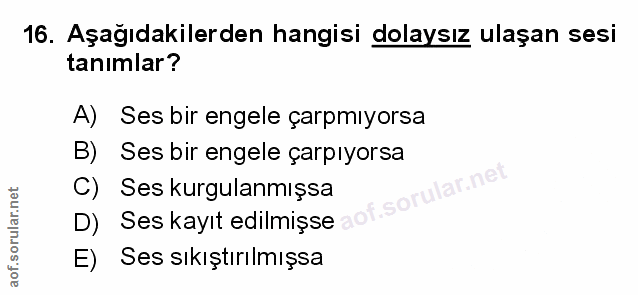 Soru 16