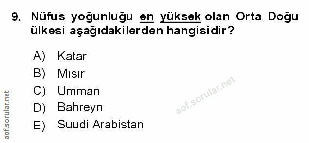 Soru 9