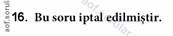 Soru 16