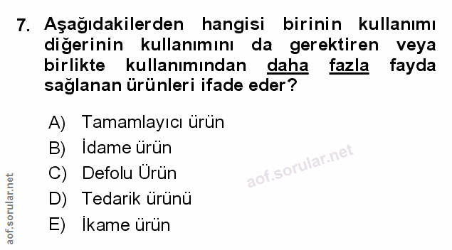 Soru 7