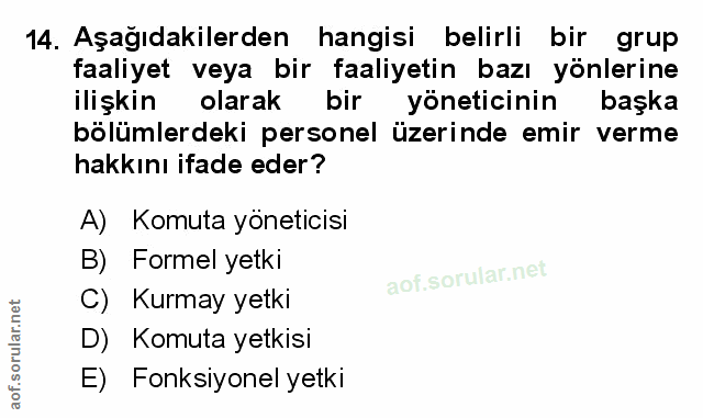 Soru 14