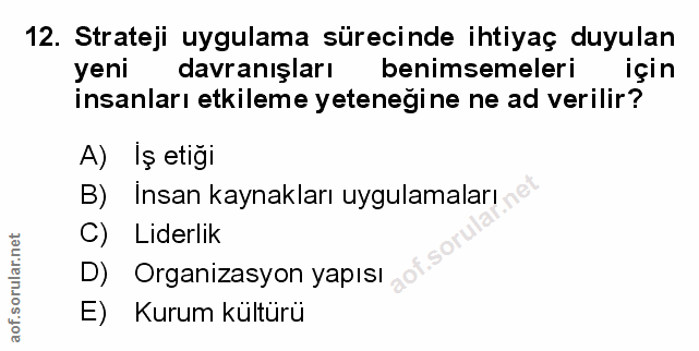 Soru 12