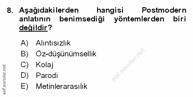Soru 8
