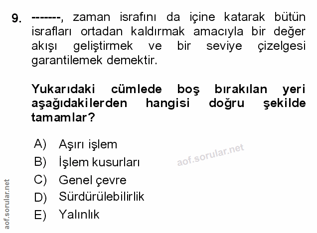 Soru 9