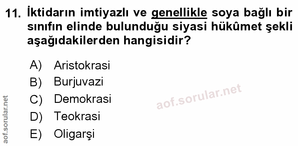 Soru 11