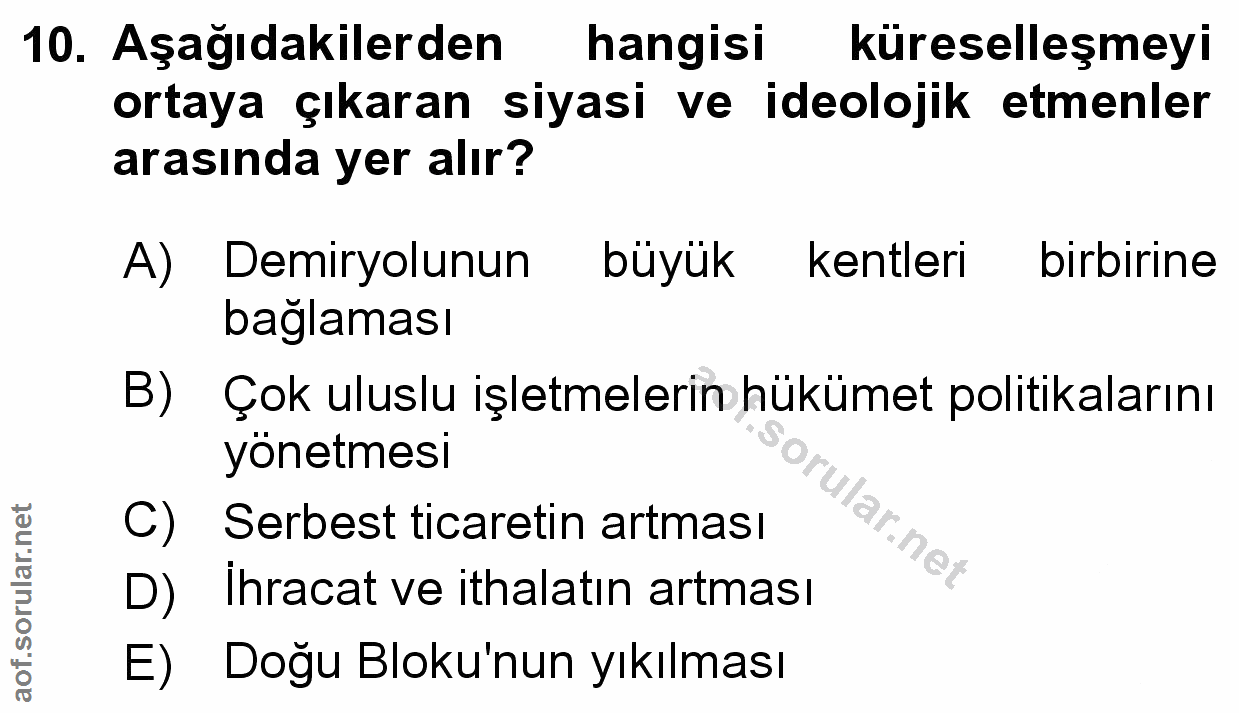 Soru 10