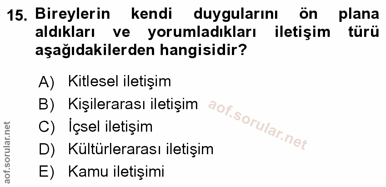 Soru 15