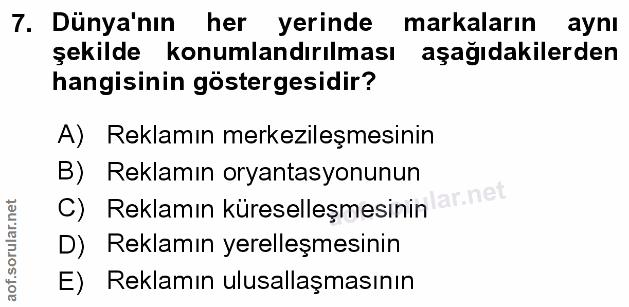 Soru 7