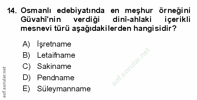 Soru 14