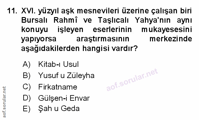 Soru 11