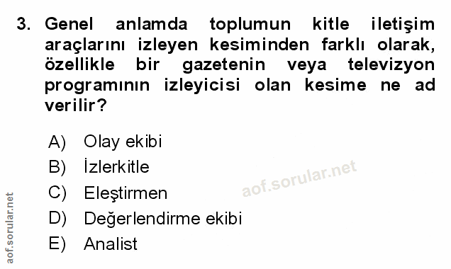 Soru 3