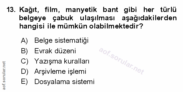 Soru 13