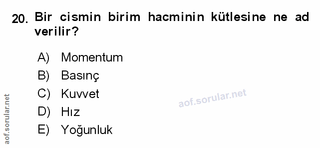 Soru 20