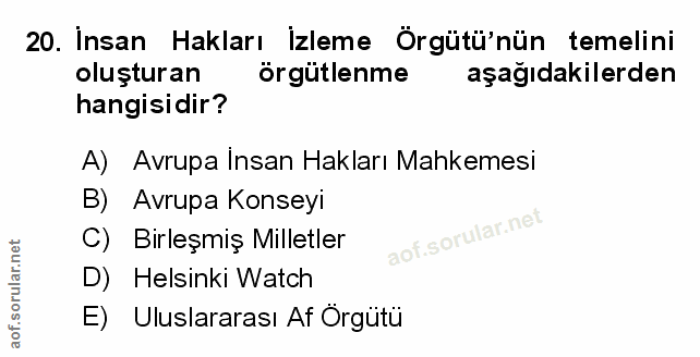 Soru 20