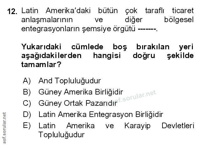 Soru 12