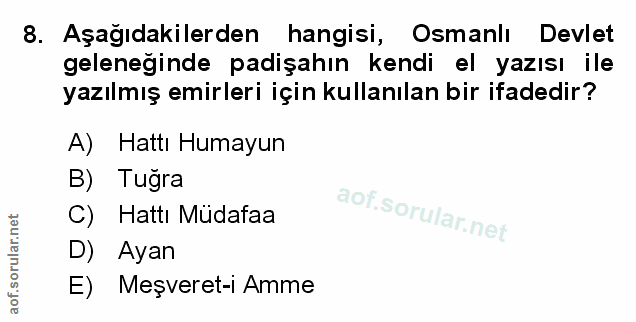 Soru 8