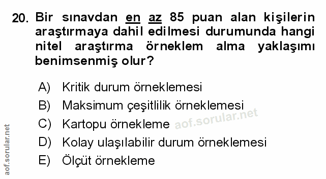 Soru 20