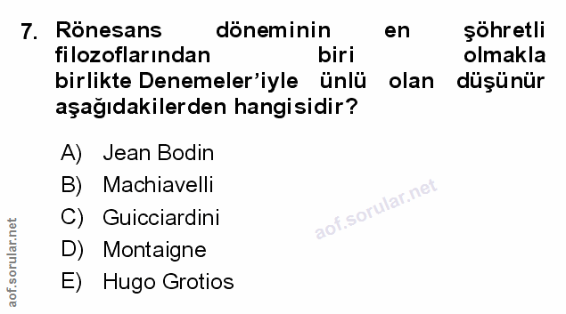 Soru 7