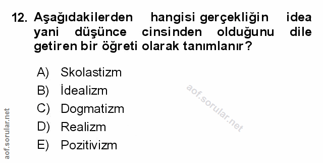 Soru 12