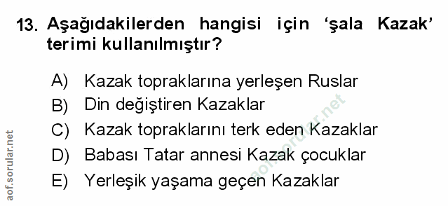 Soru 13