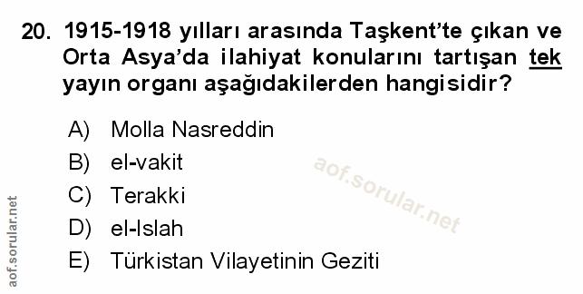 Soru 20