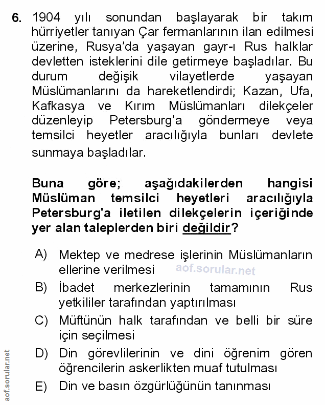Soru 6