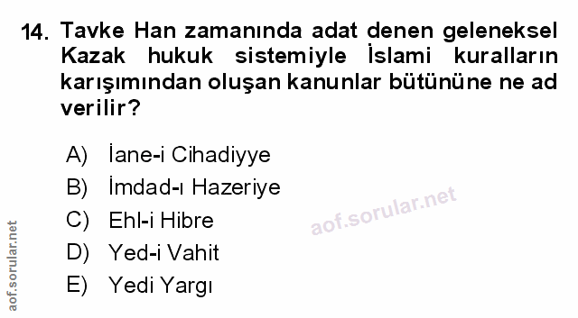 Soru 14