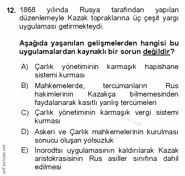 Soru 12