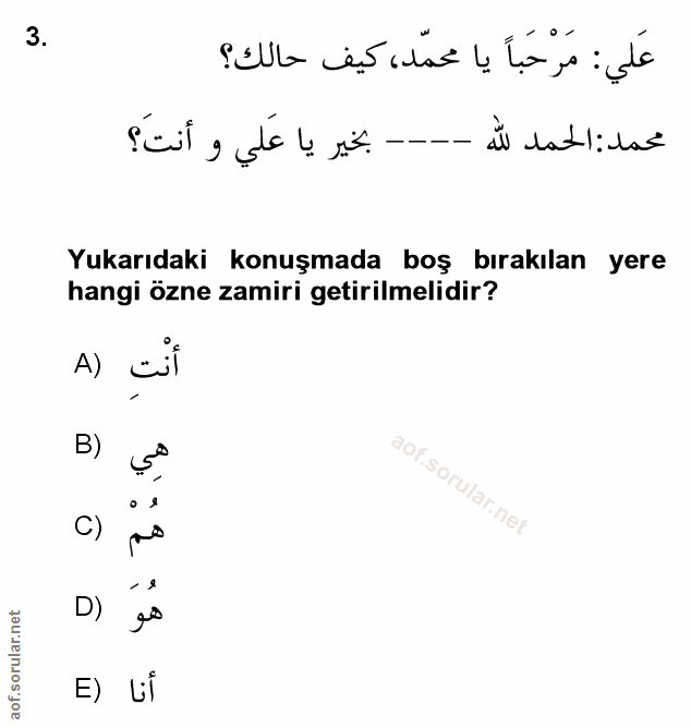 Soru 3