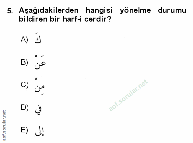 Soru 5