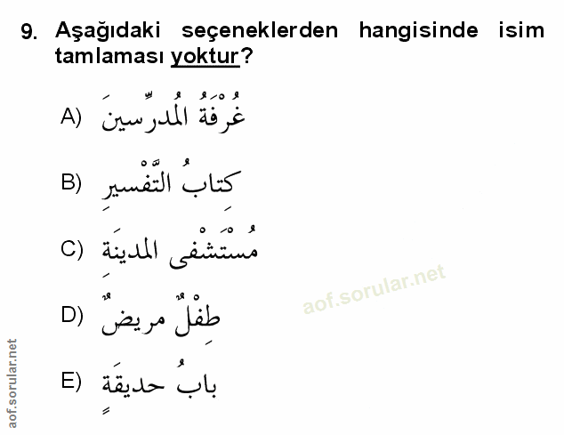 Soru 9