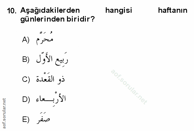 Soru 10