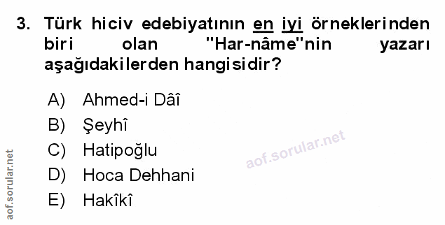 Soru 3