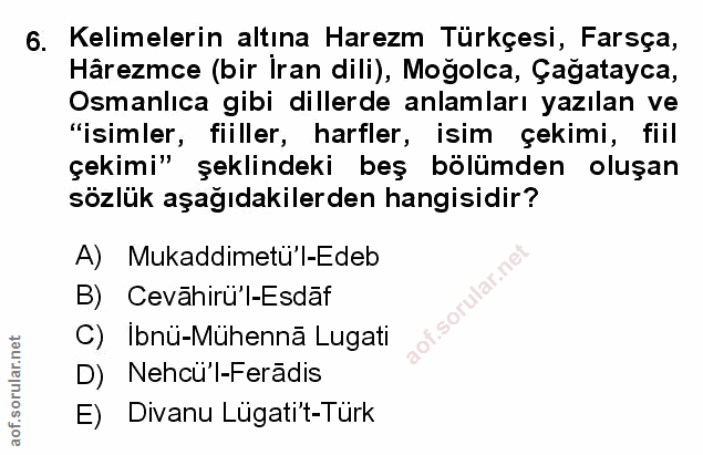 Soru 6