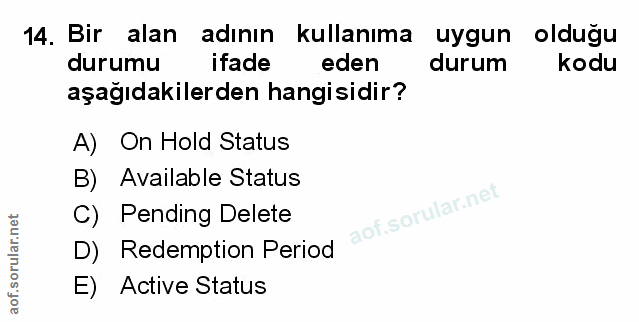 Soru 14