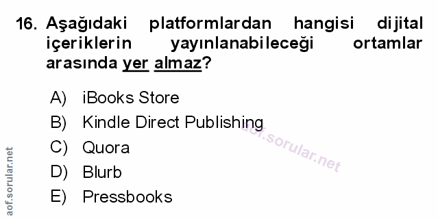 Soru 16
