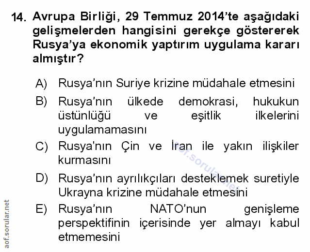 Soru 14