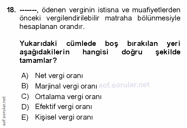 Soru 18
