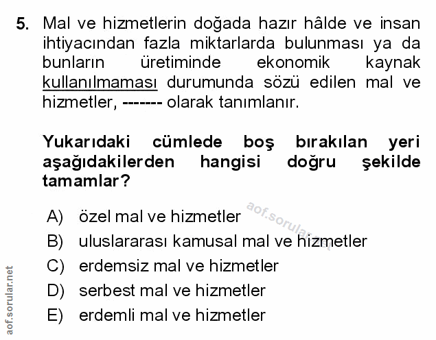 Soru 5