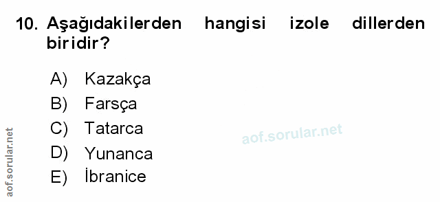 Soru 10