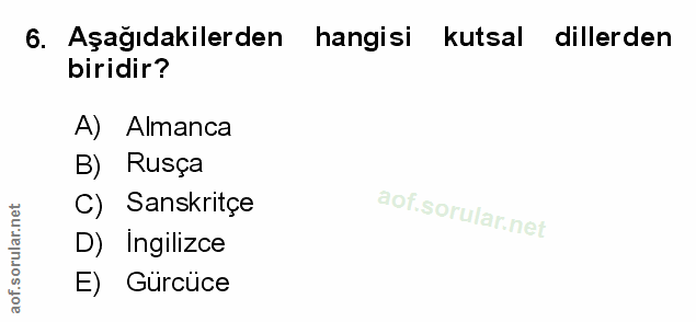 Soru 6