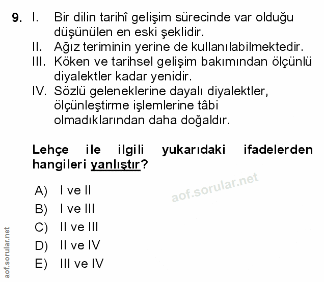 Soru 9