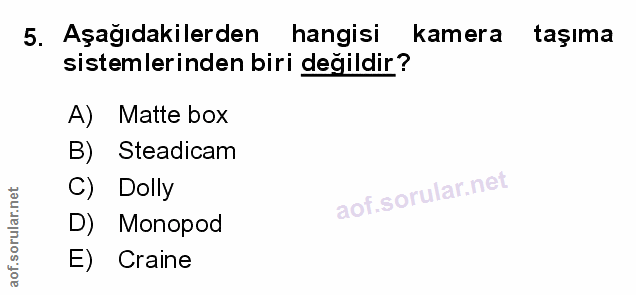 Soru 5