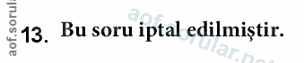Soru 13