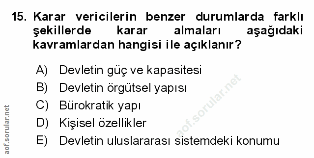 Soru 15